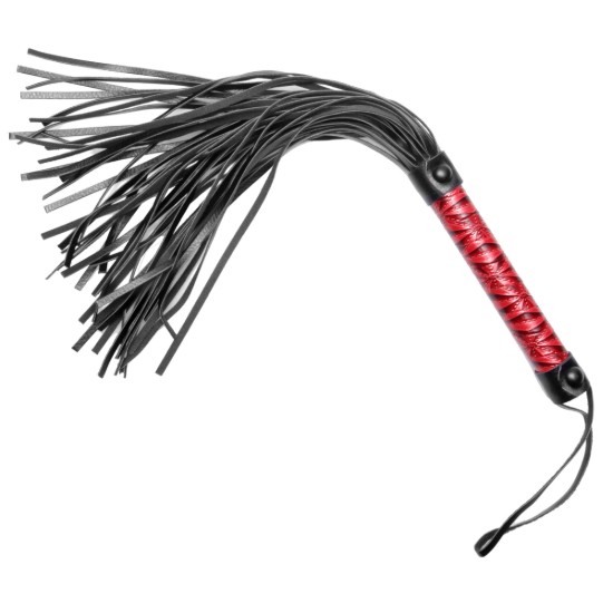 Picture of Crimson Tied Embossed Flogger