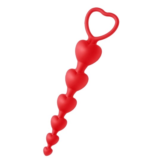 Picture of Sweet Heart Silicone Anal Beads