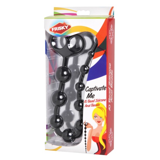 Picture of Captivate Me 10 Bead Silicone Anal Beads