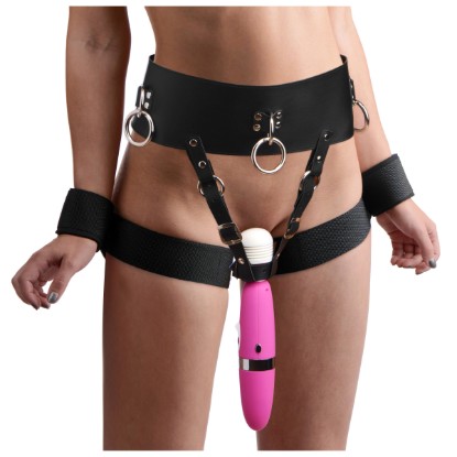 Picture of Forced Orgasm Belt and Wand Restraint Kit