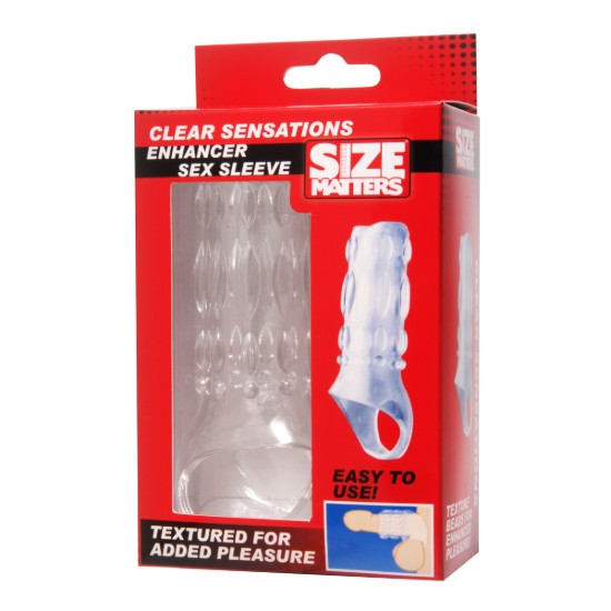 Picture of Clear Sensations Enhancer Sex Sleeve