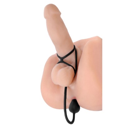 Picture of Silicone Triple Ring with Compact Anal Plug