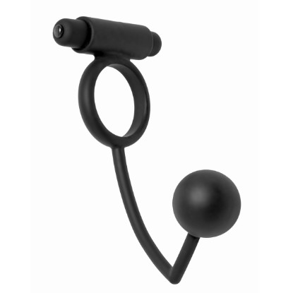 Picture of Odyssey Vibrating Cock Ring with Anal Stimulator