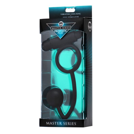 Picture of Odyssey Vibrating Cock Ring with Anal Stimulator