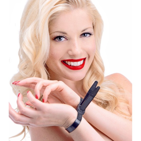 Picture of Black Zip Tie Police Cuffs