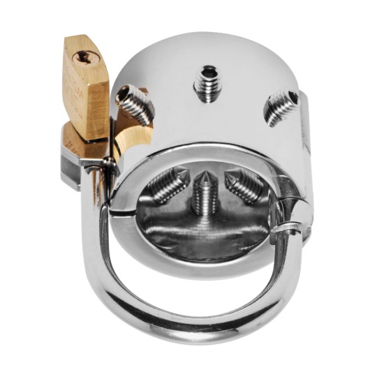 Picture of Spiked CBT Ball Stretcher with Scrotum Separator