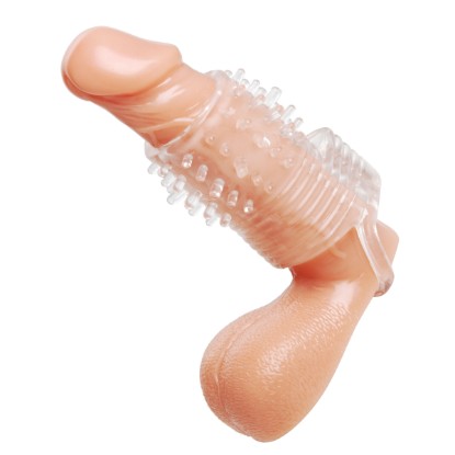 Picture of Clear Sensations Vibrating Textured Erection Sleeve