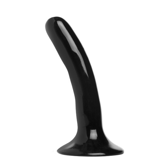 Picture of Slim Strap On Harness Dildo- Black