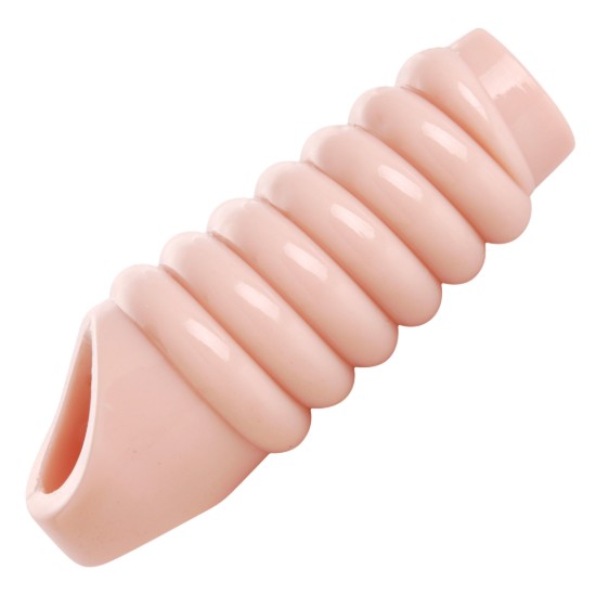 Picture of Really Ample Ribbed Penis Enhancer Sheath