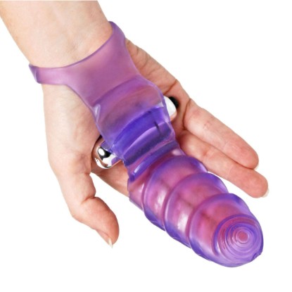 Picture of Double Finger Banger Vibrating G-Spot Glove