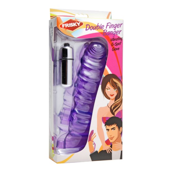 Picture of Double Finger Banger Vibrating G-Spot Glove