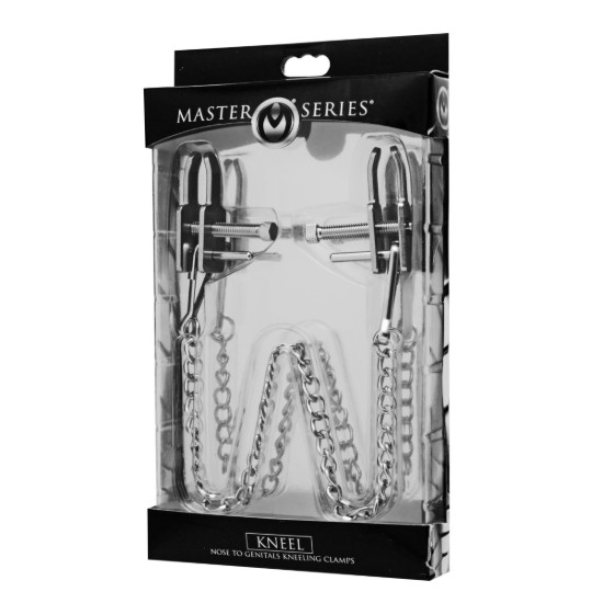 Picture of Kneel Nose to Genitals Kneeling Clamps