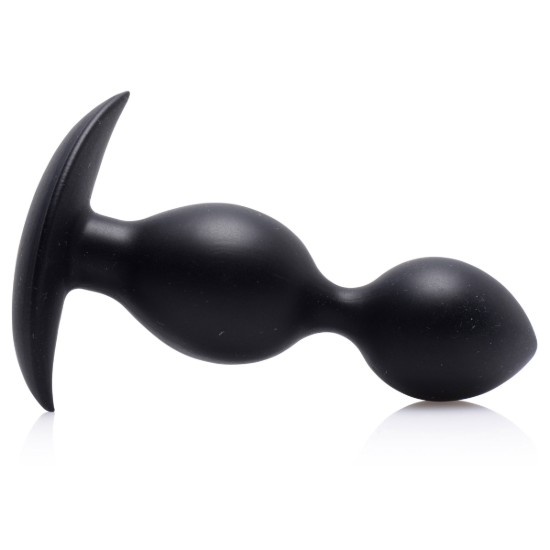 Picture of Orbs Steel Weighted Duotone Silicone Anal Plug