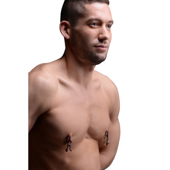 Picture of Stainless Steel Ball-Tipped Nipple Clamps