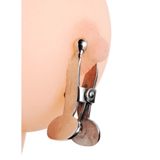 Picture of Stainless Steel Ball-Tipped Nipple Clamps