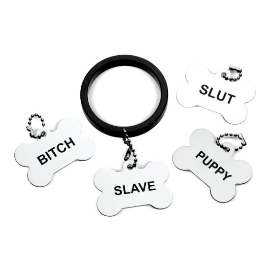Picture of Recruit Aluminum Cock Ring with 4 Dog Tags