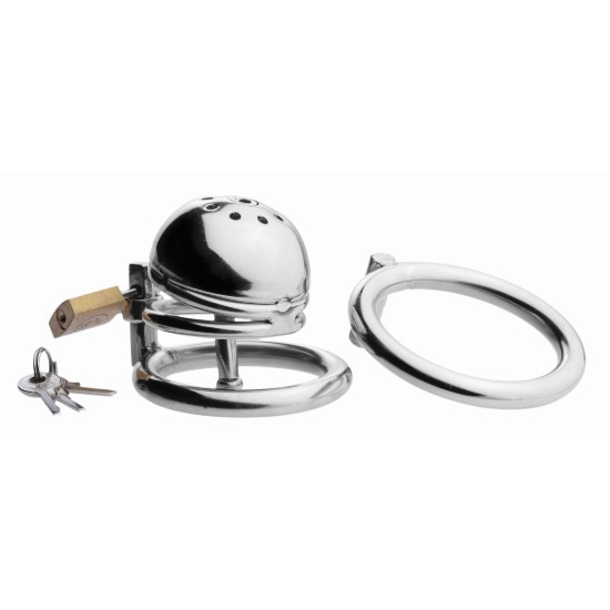 Picture of Solitary Plus Extreme Confinement Cage with Cum-Thru Plug