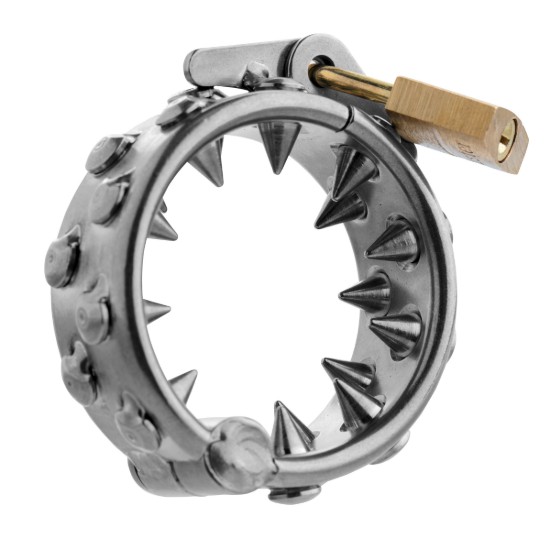 Picture of Impaler Locking CBT Ring with Spikes