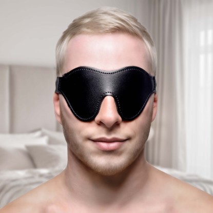 Picture of Black Fleece Lined Blindfold