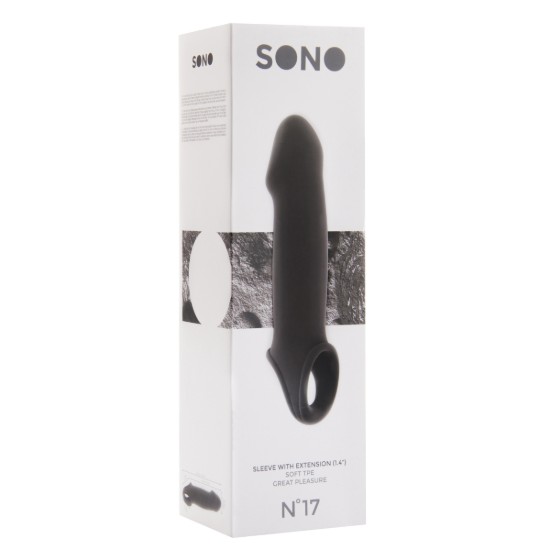Picture of Sono No 17 Cock Sleeve with Extension - Black