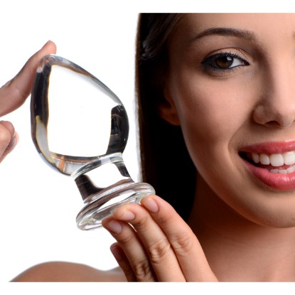 Picture of Molten Wide Glass Butt Plug