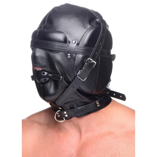 Picture of Bondage Hood with Breathable Ball Gag