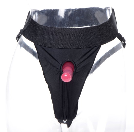 Picture of Avalon Jock Strap On with Slim Pink Dildo - Kit