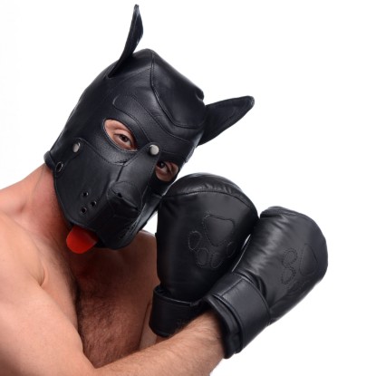 Picture of Strict Leather Padded Puppy Mitts