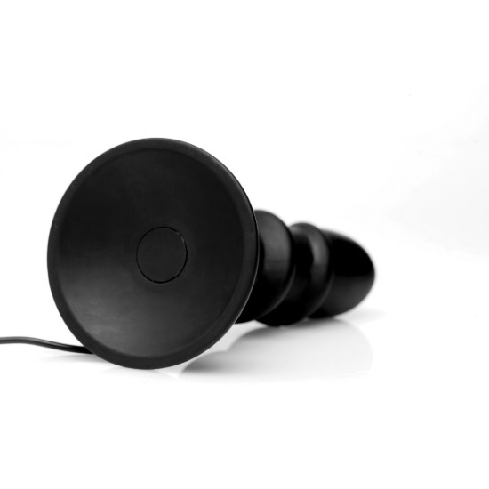 Picture of Coiled Silicone Swirl Vibrating Anal Plug with Remote