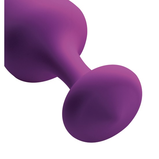 Picture of Purple Pleasures 3 Piece Silicone Anal Plugs