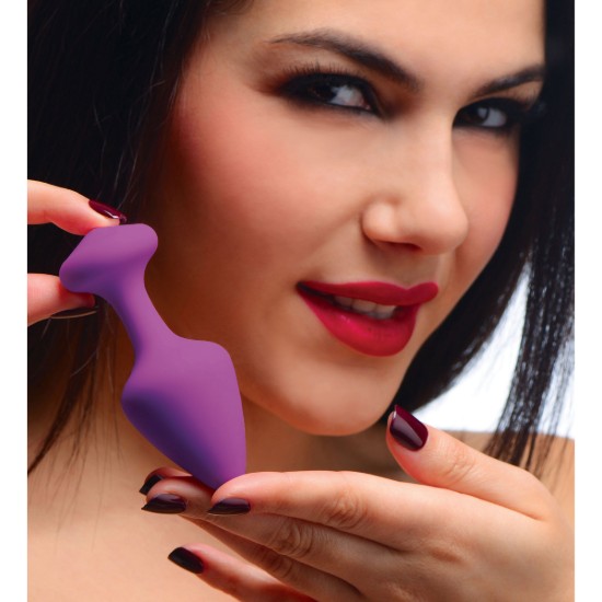 Picture of Purple Pleasures 3 Piece Silicone Anal Plugs