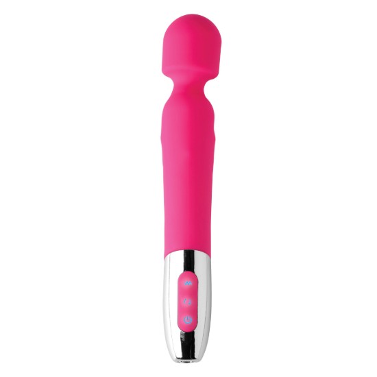 Picture of Empowered 10x Rotating Silicone Wand with Massage Beads