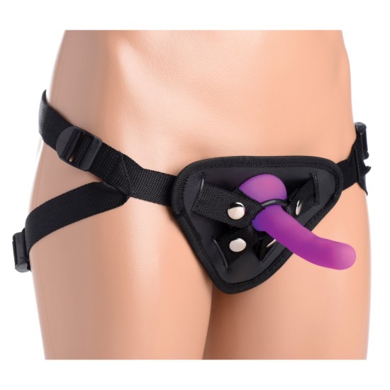 Picture of Double G Deluxe Vibrating Strap On Kit