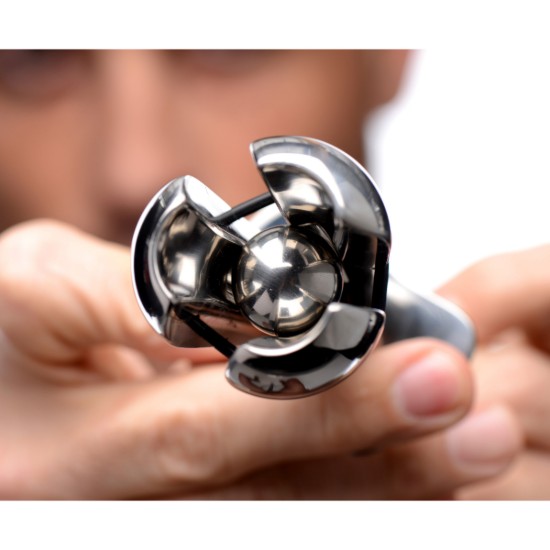 Picture of Stainless Steel Locking Anal Plug