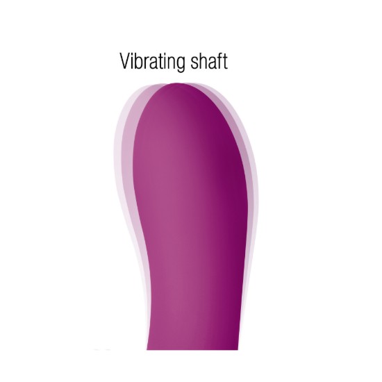 Picture of Whirl Silicone Rabbit Vibrator with Rotating Ticklers