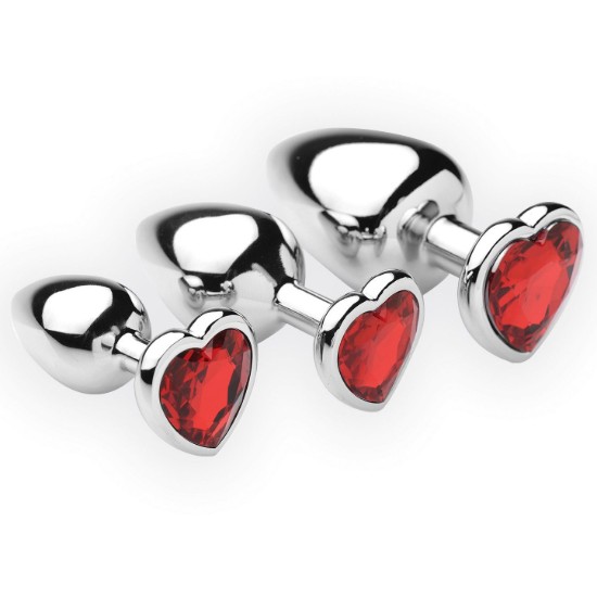 Picture of Chrome Hearts 3 Piece Anal Plugs with Gem Accents