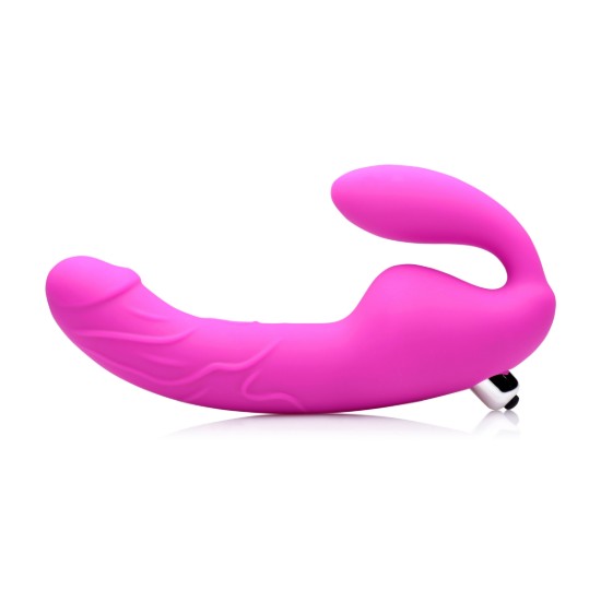 Picture of Royal Rider Vibrating Silicone Strapless Strap On Dildo