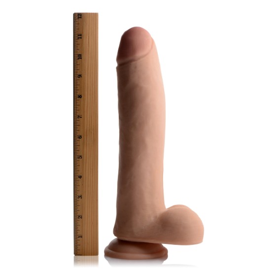 Picture of Nathan SkinTech Realistic 11 Inch Dildo