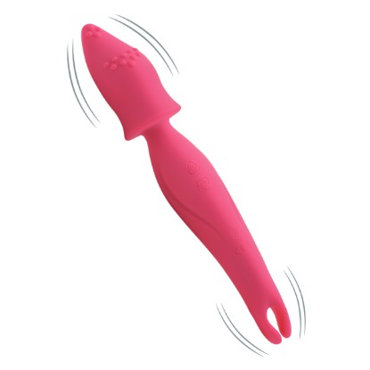 Picture of Dual Diva 2 in 1 Silicone Massager- Pink
