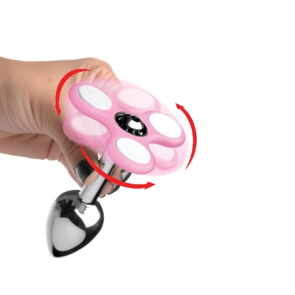 Picture of Light Up Fidget Spinner Anal Plug