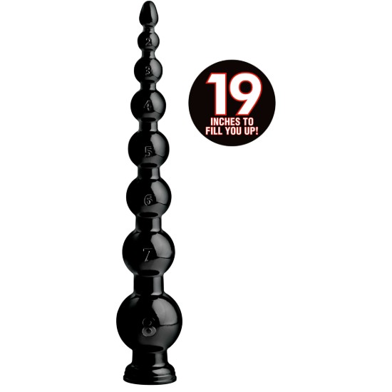 Picture of Hosed 19 Inch Graduated Bead Anal Snake