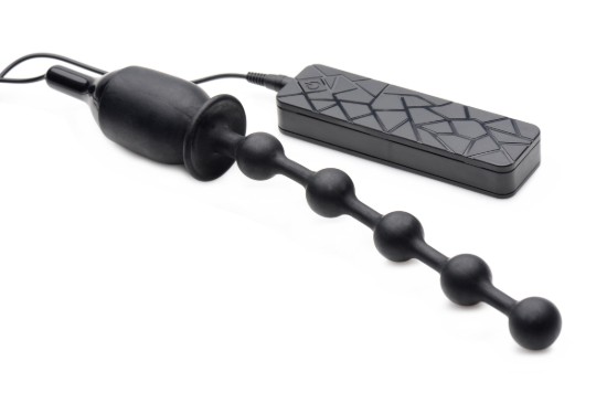 Picture of Voodoo Beads 10x Vibrating Silicone Anal Wand