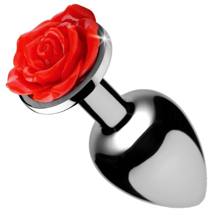 Picture of Red Rose Anal Plug- Medium