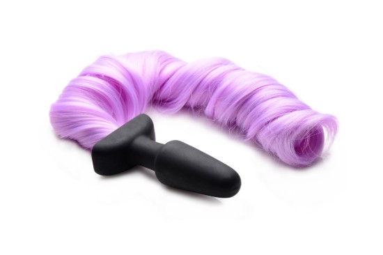 Picture of Purple Pony Tail Anal Plug