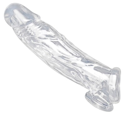 Picture of Realistic Clear Penis Enhancer and Ball Stretcher