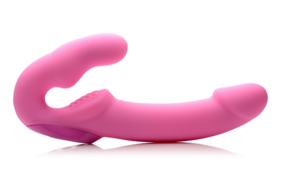 Picture of Urge Silicone Strapless Strap On With Remote- Pink