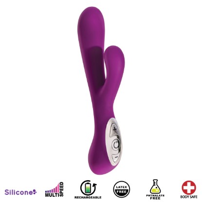 Picture of Debut Silicone Vibe - Royal Purple