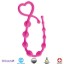 Picture of Hearts n Spurs Silicone Anal Beads- Pink
