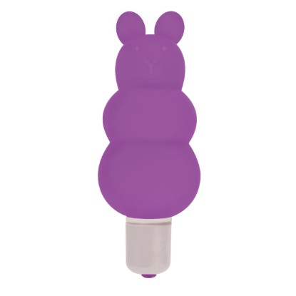 Picture of Excite Silicone Ripple Bullet Vibe- Purple