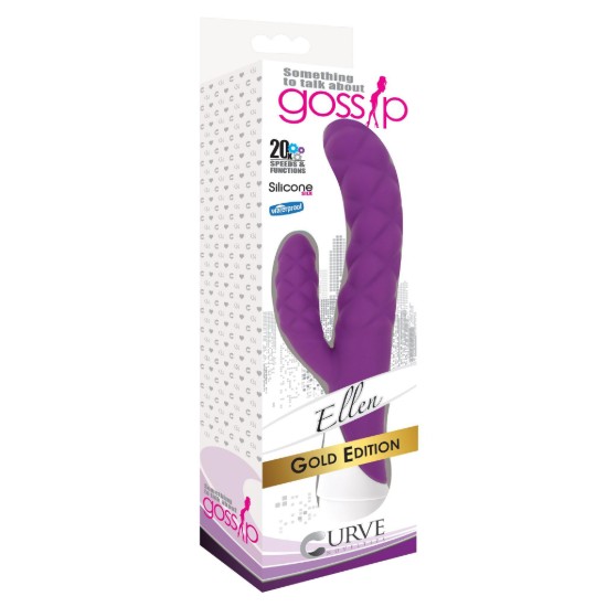 Picture of Ellen 20x Silicone Vibrator â€“ Purple